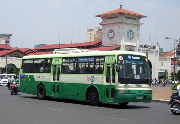 TP.HCM: Tăng giá vé xe buýt thêm 3.000 đồng